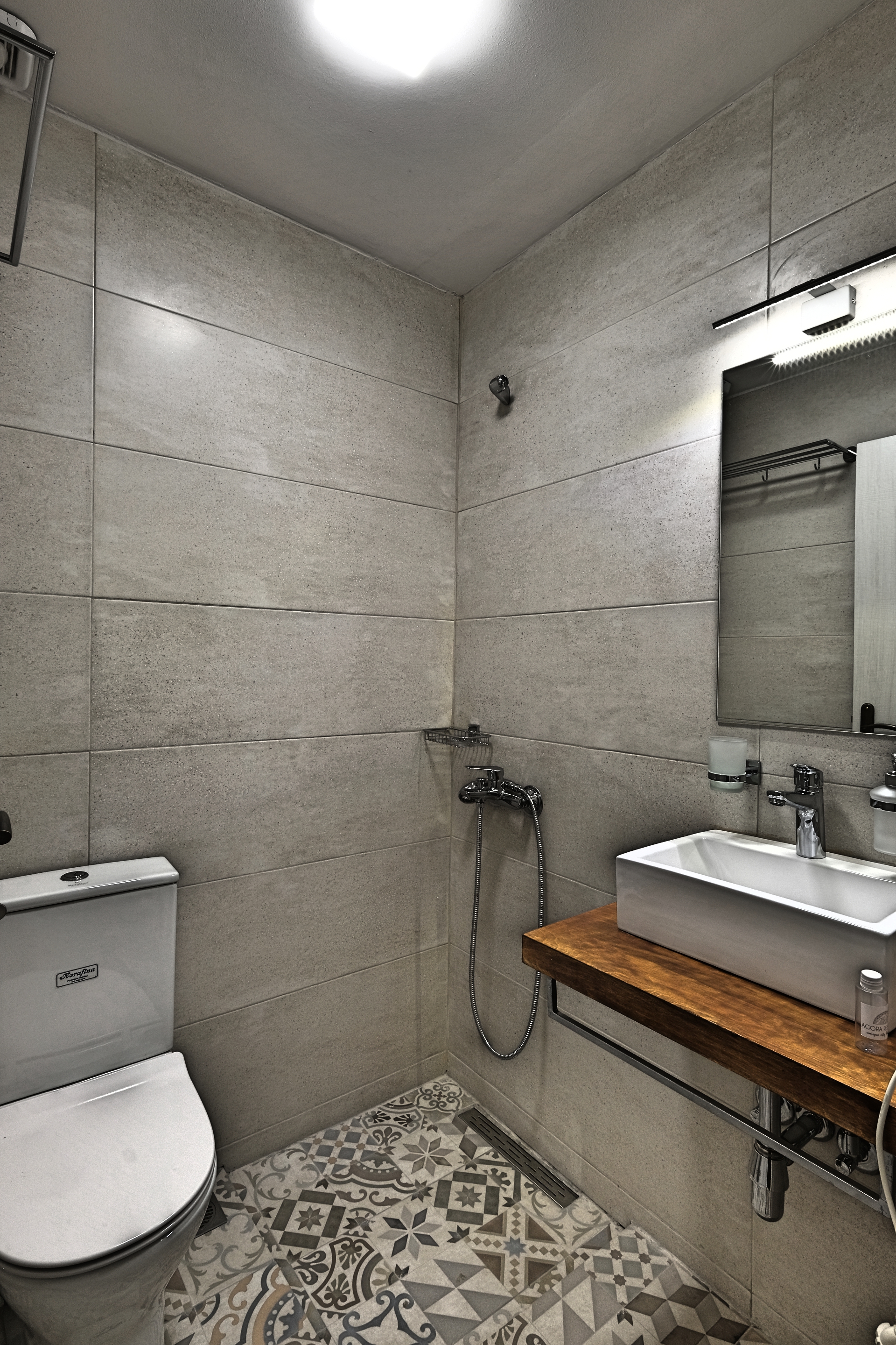 Budget Single Room Bathroom - Agora Residence - Hotel in Chios
